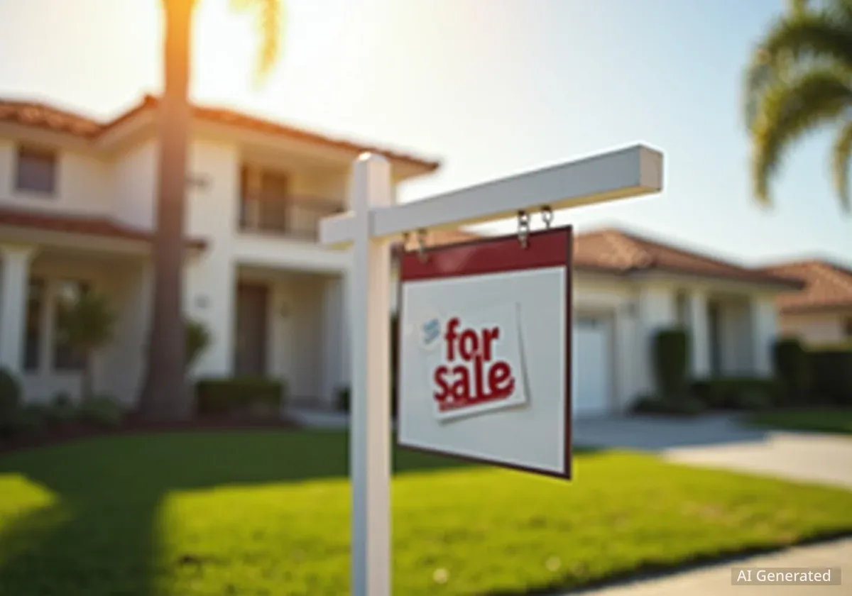 California Home Sales Rise as Mortgage Rates Decline