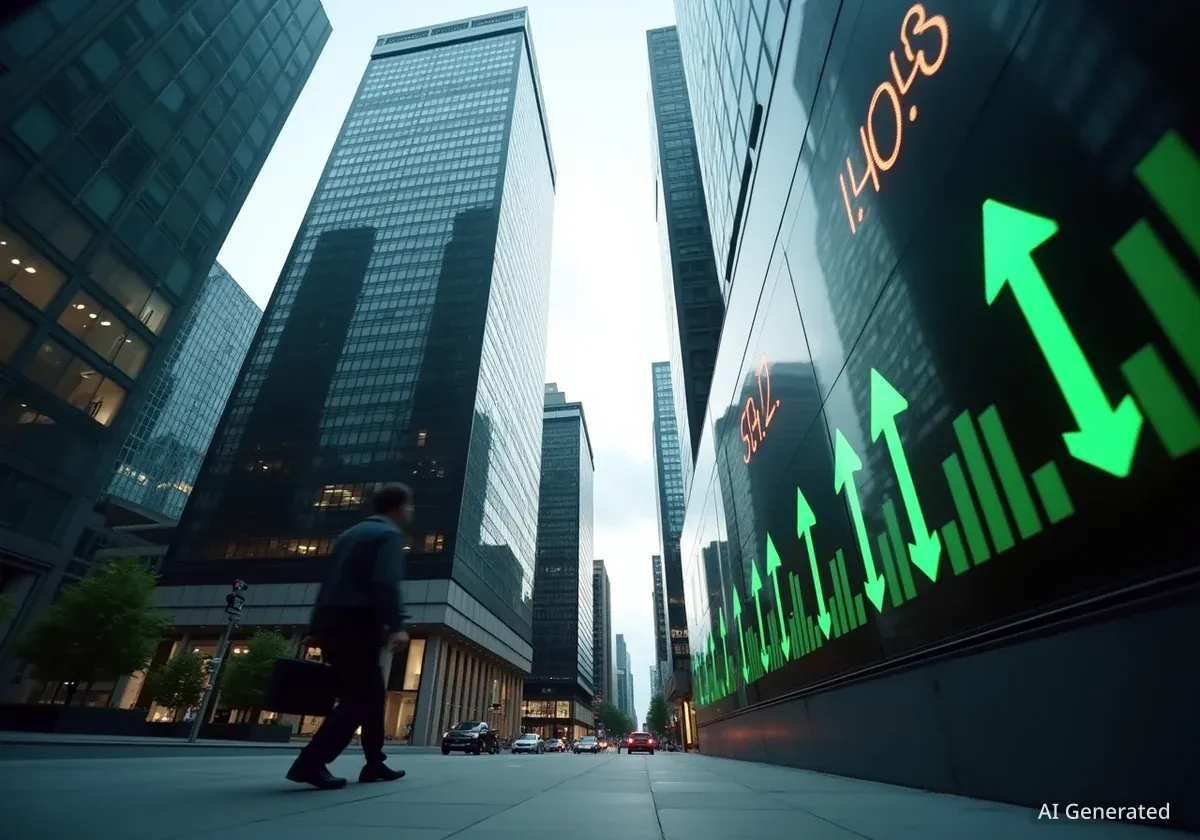 Financial Stocks Surge as Fed Rate Cut Divides Markets