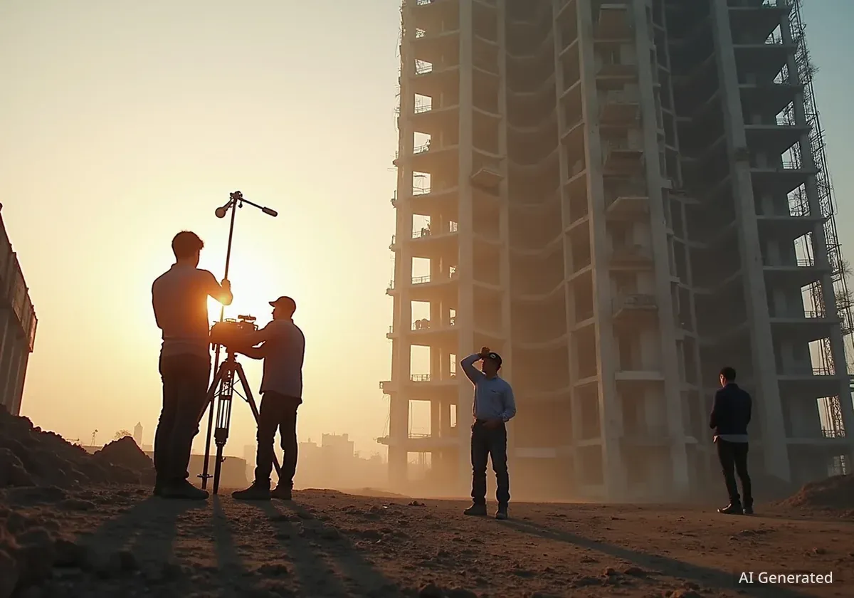 China's Stalled Real Estate Projects Find New Life as Film Sets