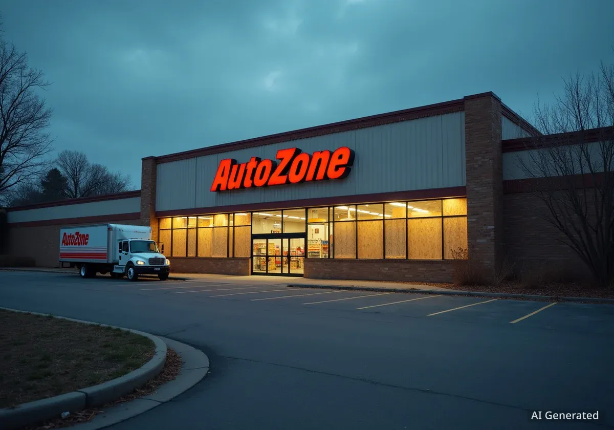 AutoZone Expands by Converting Vacant Retail Stores