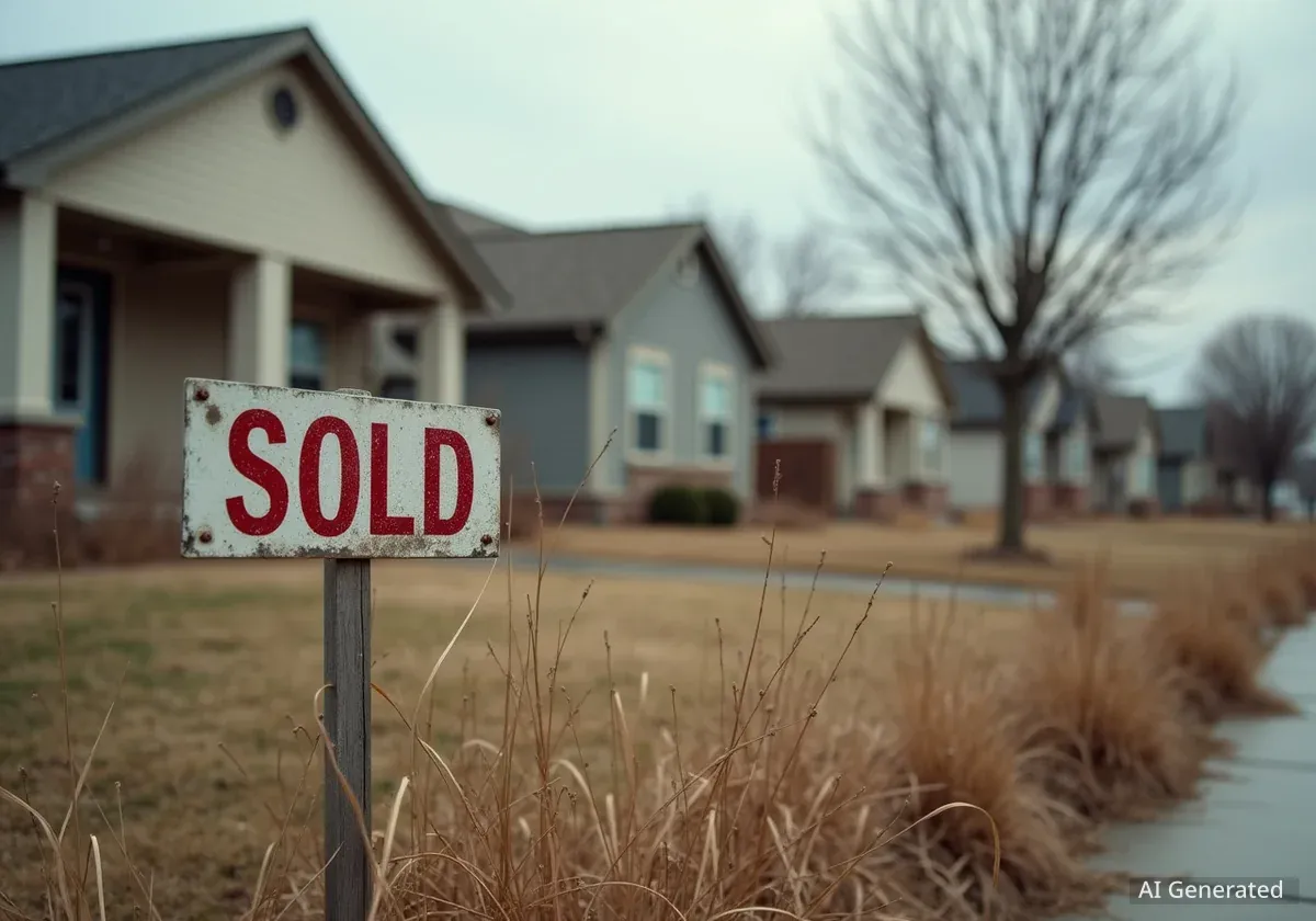 US Home Prices Fall in Key Markets Amid Affordability Strain