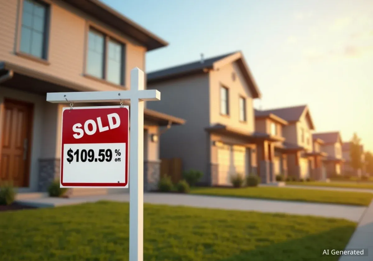 US Home Sales Poised for 10% Surge in 2026, Forecast Says