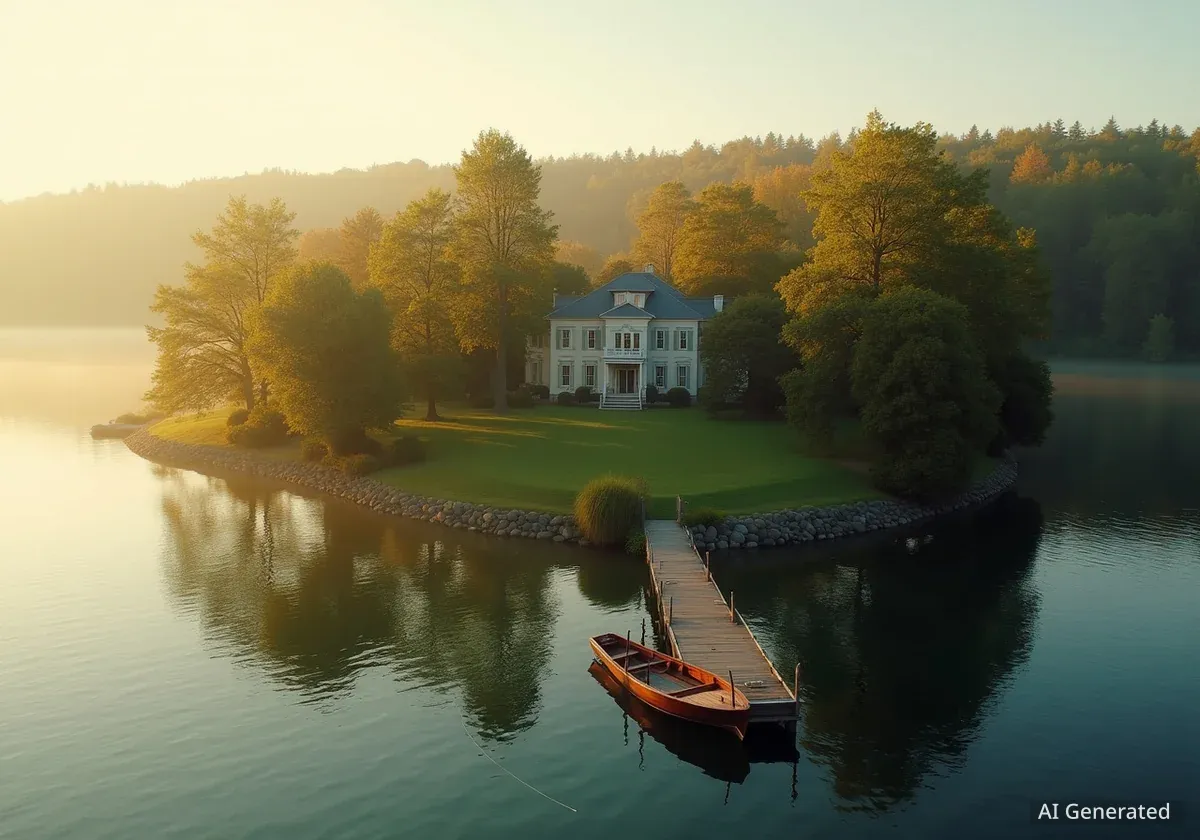 Historic Lake George Island Estate Listed for $10.8 Million
