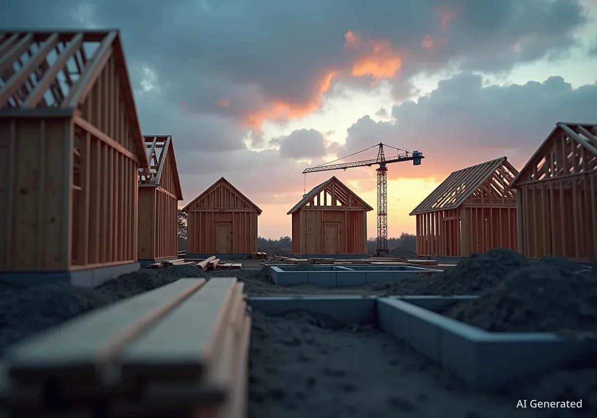 US Housing Starts Decline to 1.307 Million Annual Rate