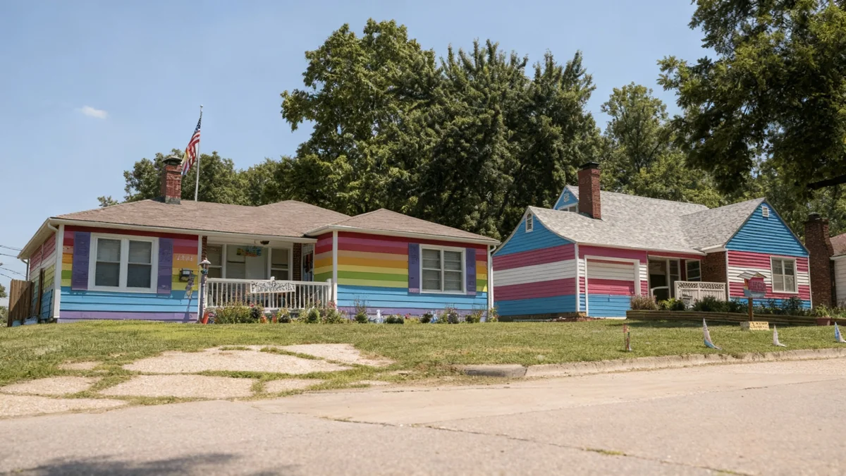 Property Disputes Inspire Unique Home Designs