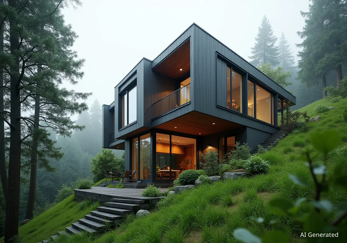 Unique Cube-Shaped Portland Home on a Hillside Lists for $785K