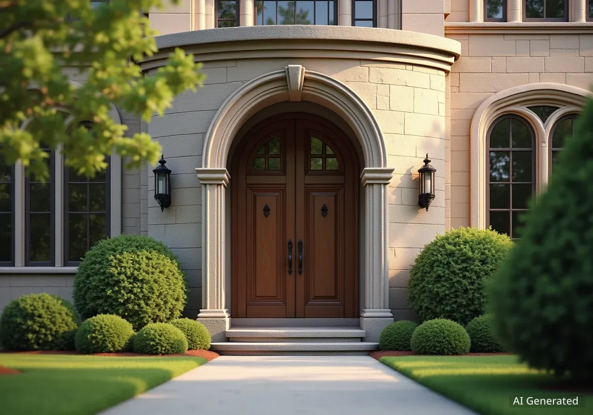Bridgewater Home with Roman-Inspired Arches Sells for $900K