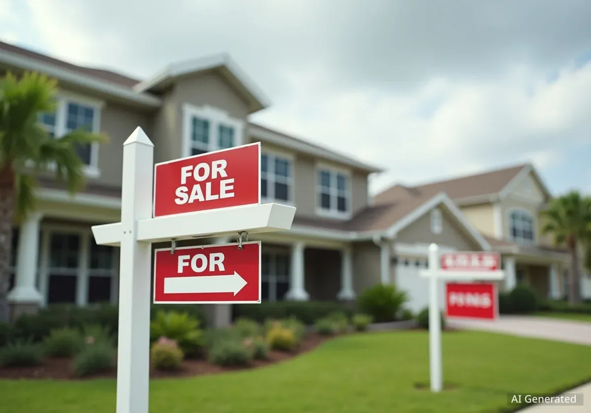 Treasure Coast Housing Market Shows Mixed Signals in September