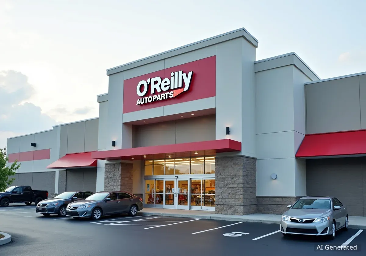 O'Reilly Auto Parts Expands Using Repurposed Real Estate