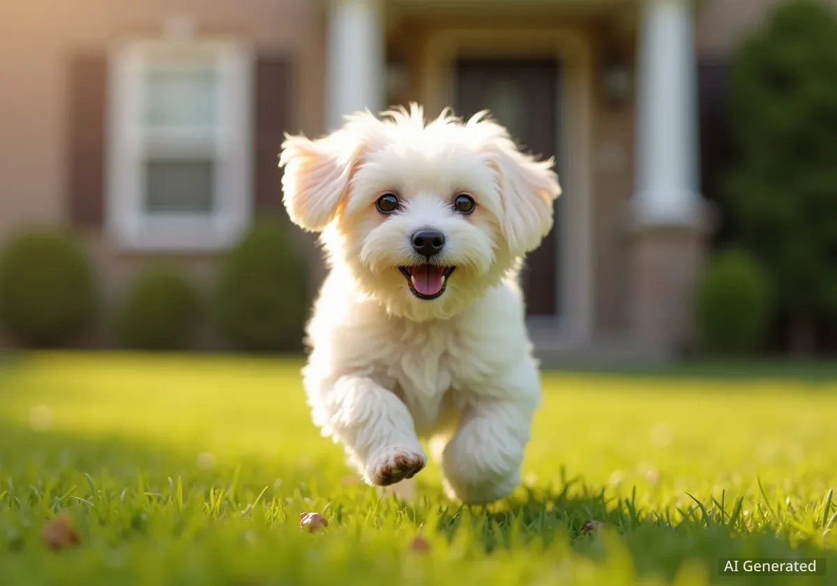 Viral Maltese Dog Charms Viewers with Enthusiastic Greeting