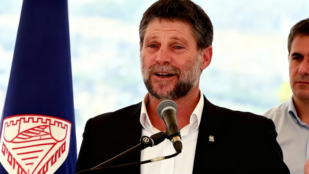 Smotrich Calls Gaza a 'Real Estate Bonanza' in Post-War Plan