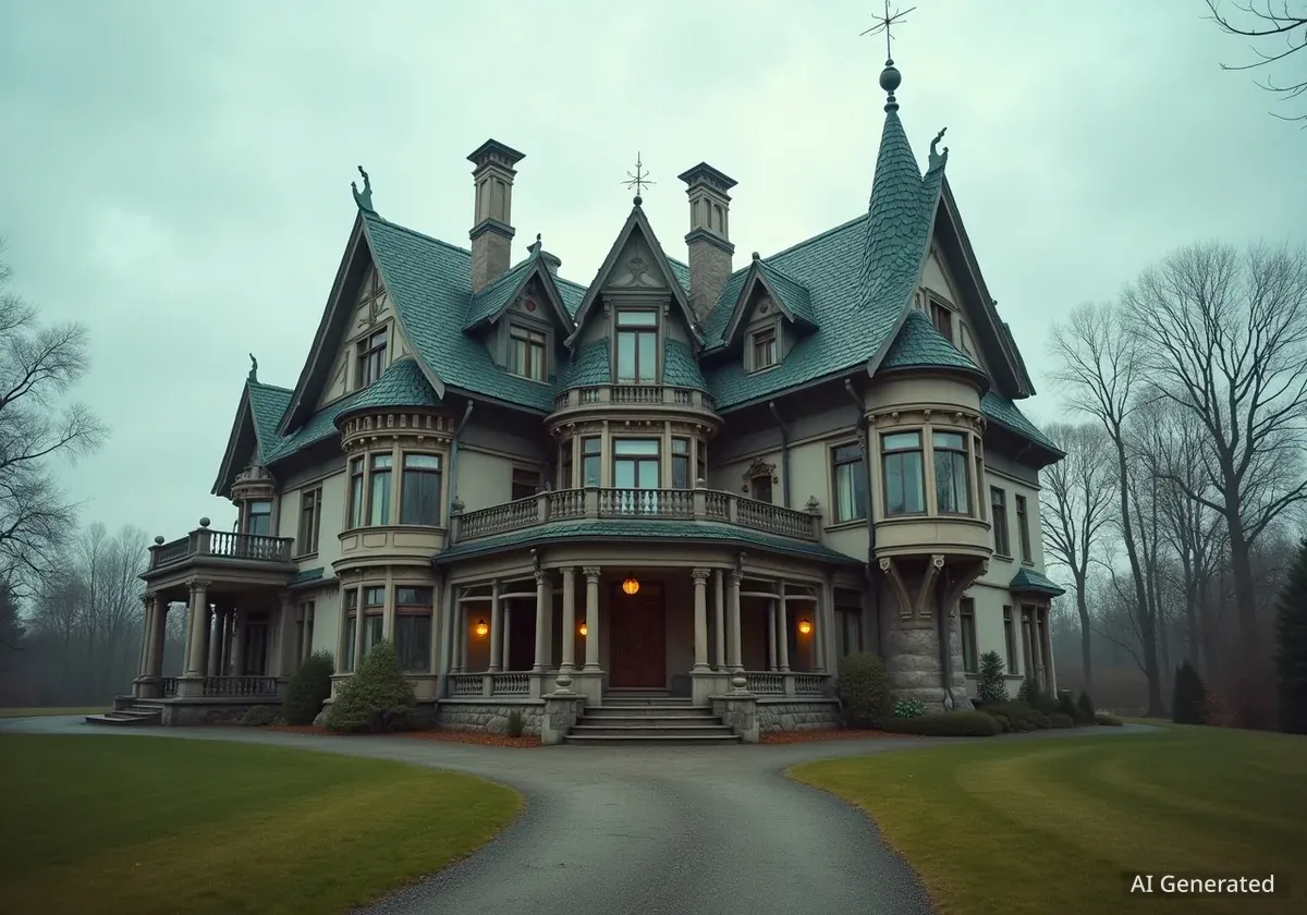 German Mansion Listing Sparks Online Criticism for Design