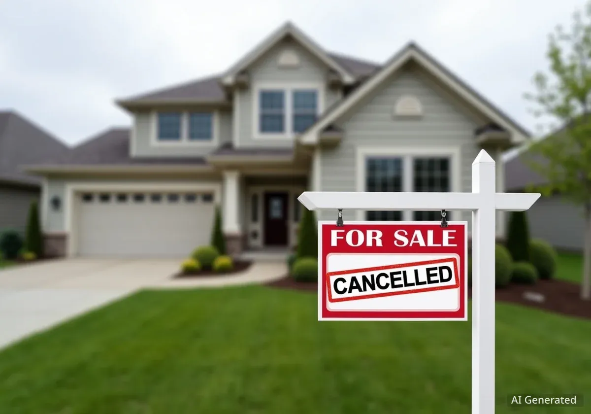 Home Purchase Cancellations Hit an 8-Year High
