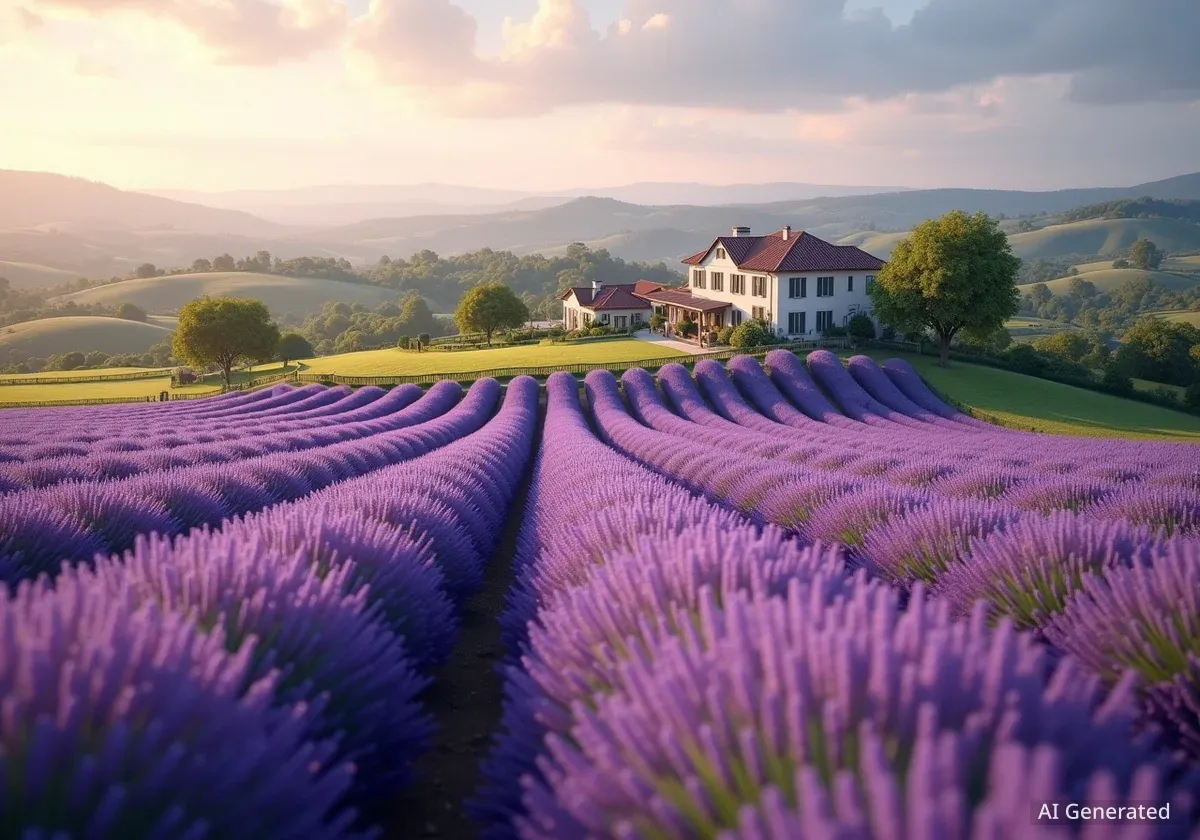 Yolanda Hadid Lists Bucks County Lavender Farm Estate