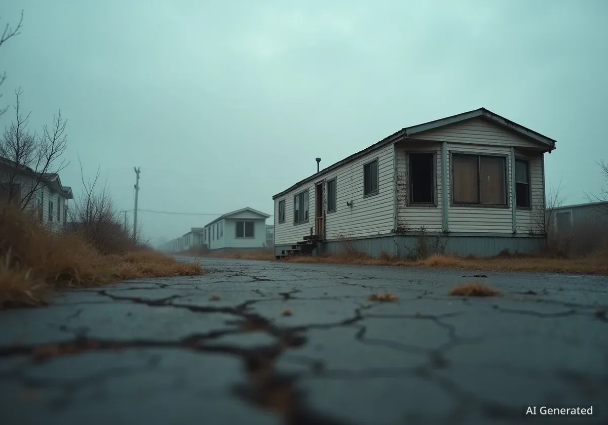 Toledo Mobile Home Park Residents Remain in Condemned Property