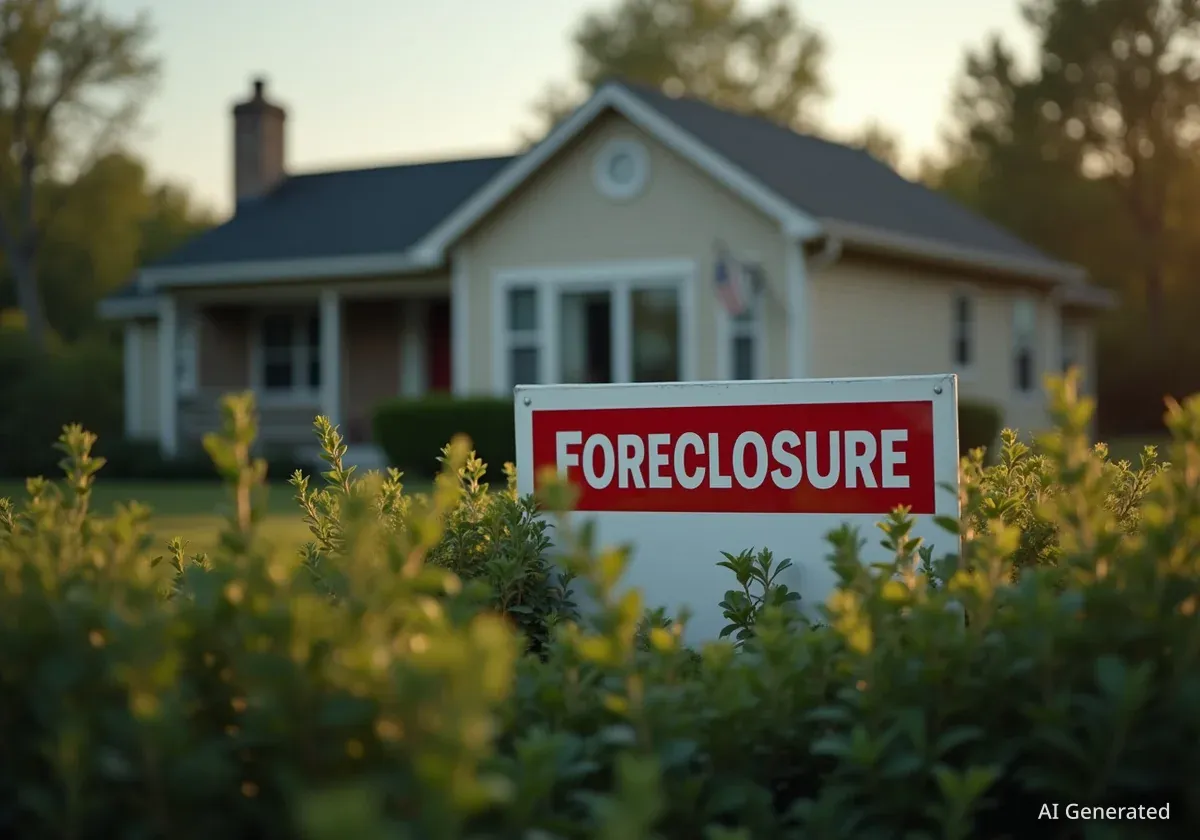 US Foreclosures and Repossessions Rise Sharply From Lows