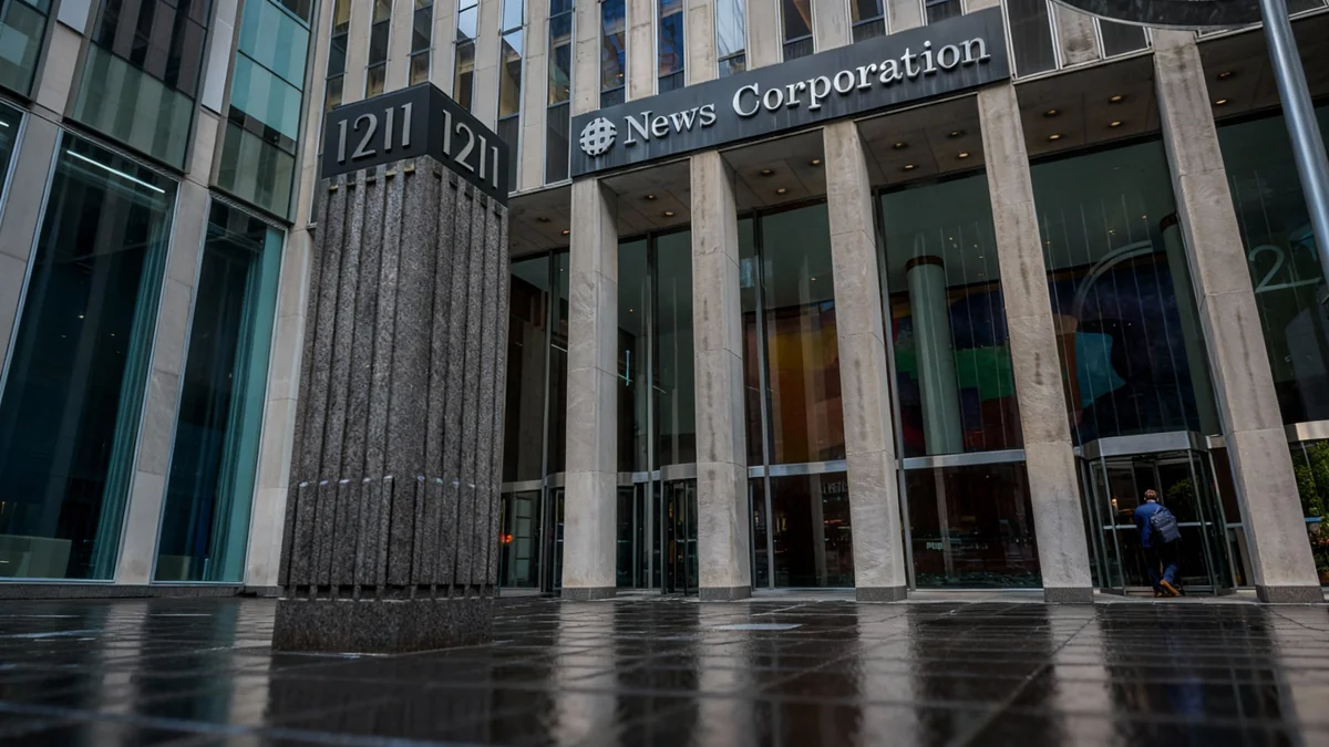 News Corp Reports Fiscal First Quarter Gains